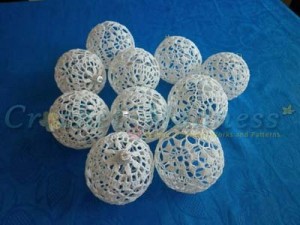 Novogodisnji Snowflake Heklanje Seme Christmas Decoration 48